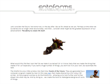 Tablet Screenshot of entoforms.com